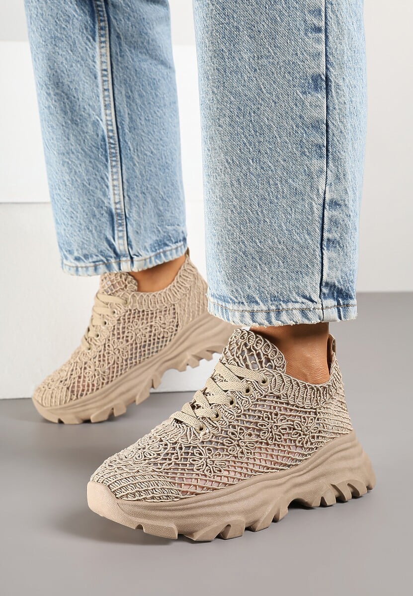 Sneakers Toliselle Bej închis 2