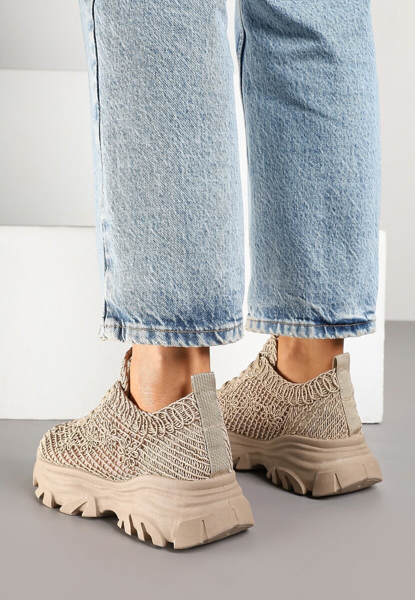 Sneakers Toliselle Bej închis 3