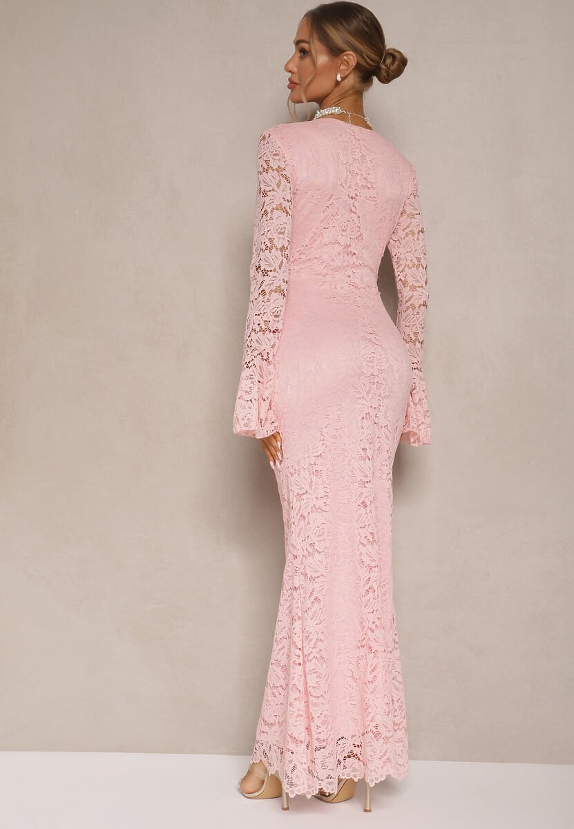 Rochie Roz închis 3