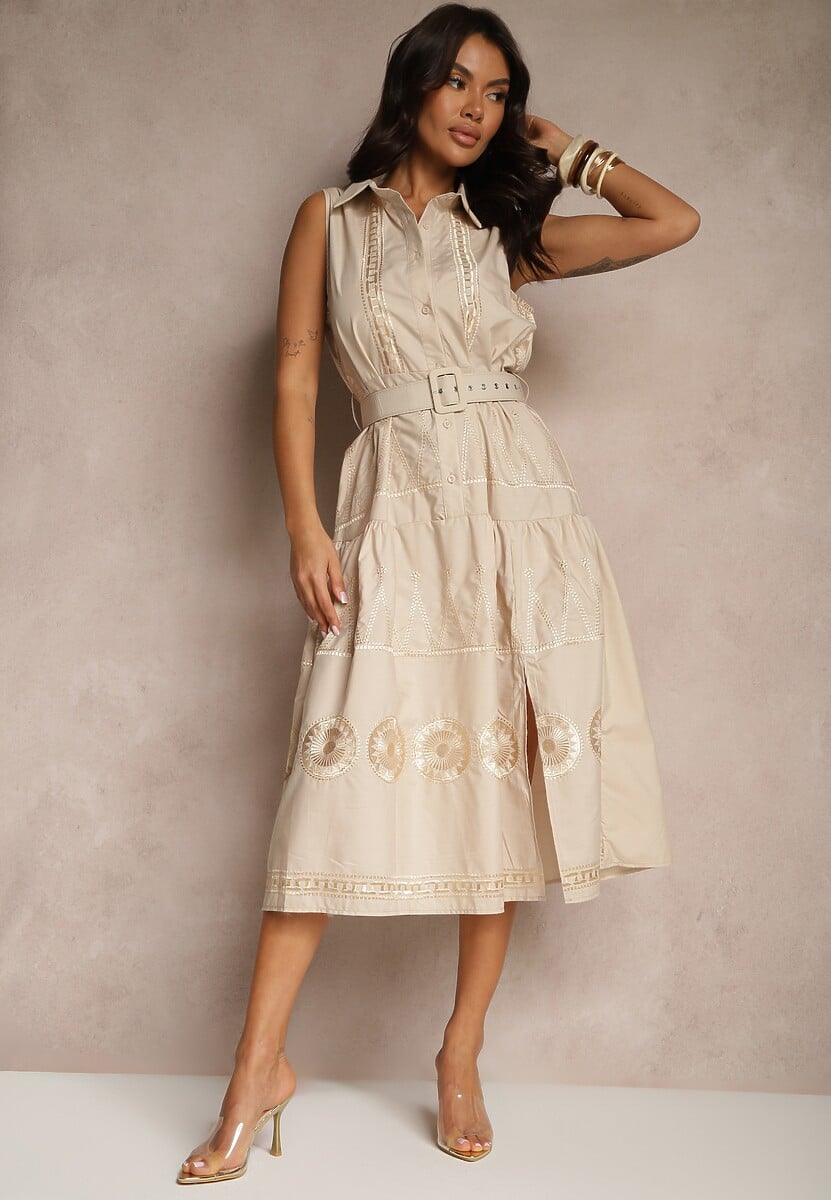 Rochie Talliera Bej 1