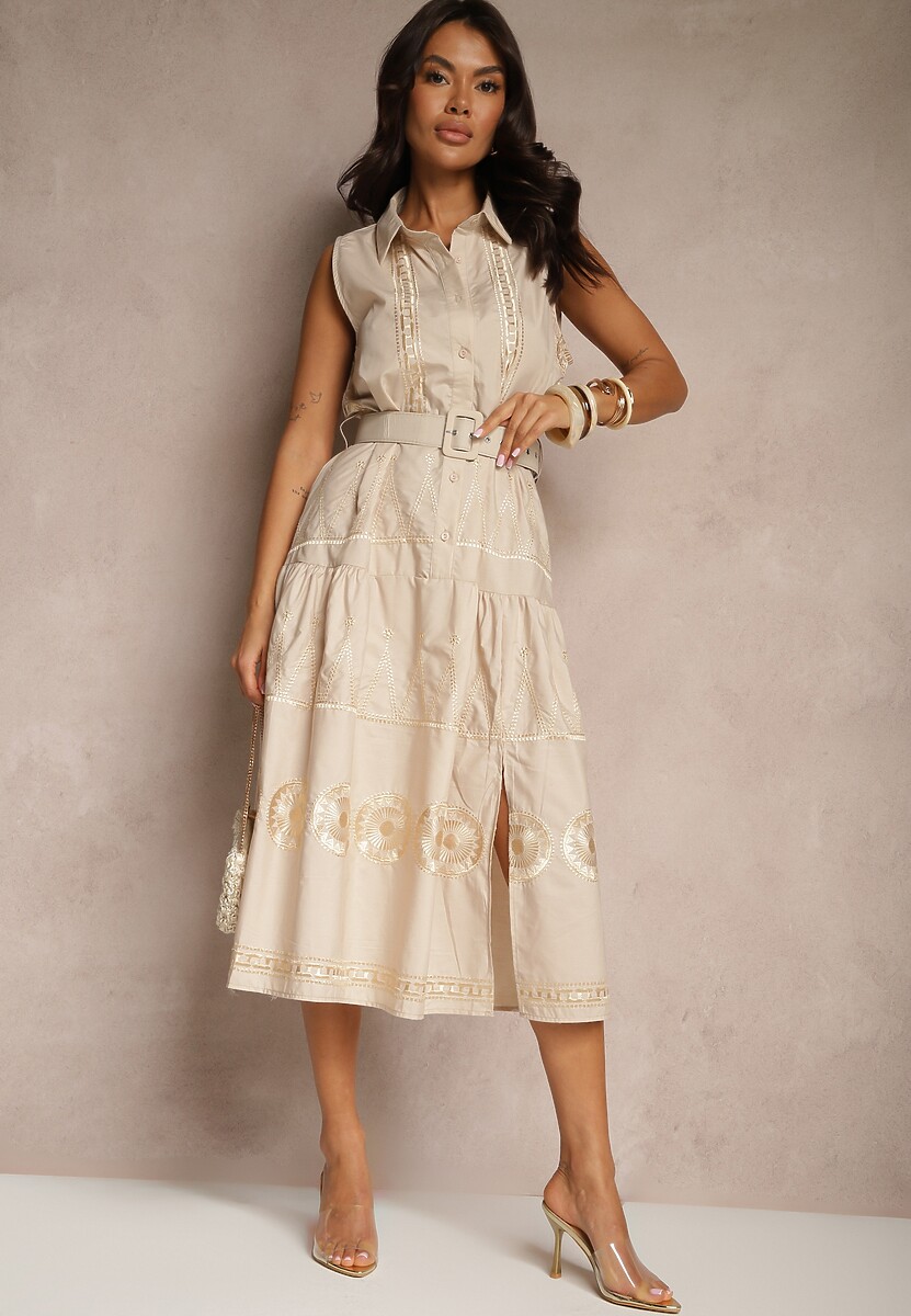 Rochie Talliera Bej 2