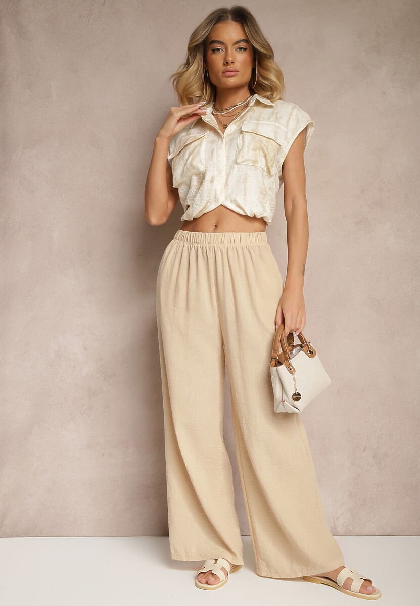 Pantaloni Ollevia Bej 1