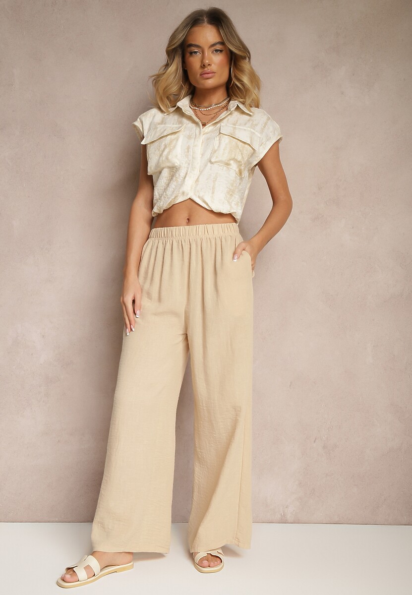 Pantaloni Ollevia Bej 2