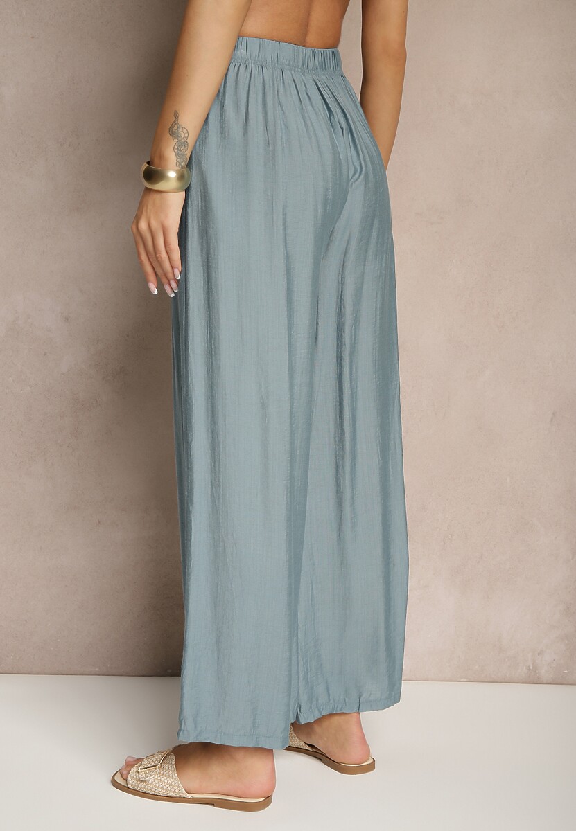 Pantaloni Lislevia Albastru deschis 3