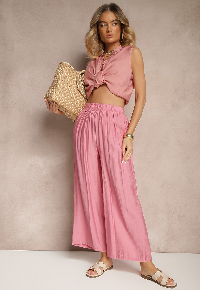 Pantaloni Lislevia Fucsia 1