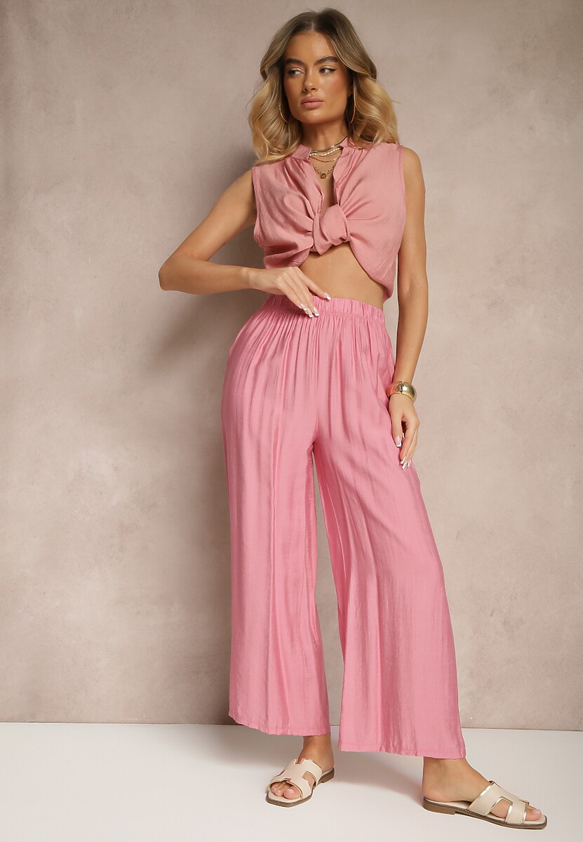 Pantaloni Lislevia Fucsia 2