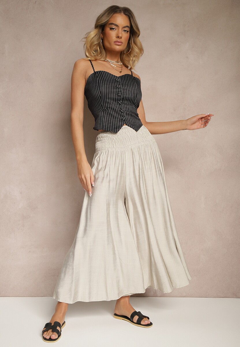 Pantaloni Ulanova Gri deschis 1