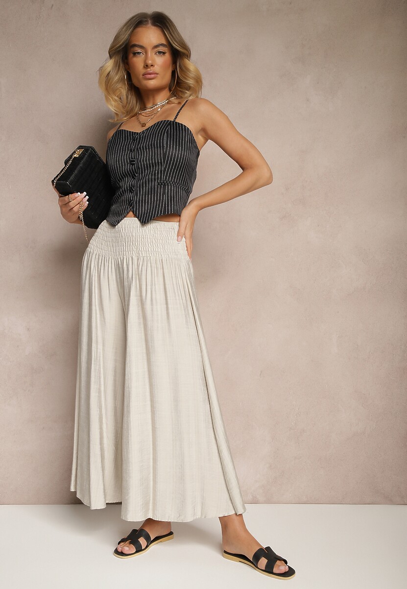Pantaloni Ulanova Gri deschis 2