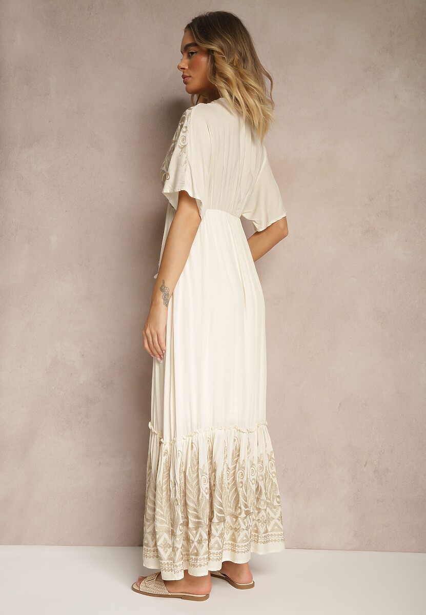 Rochie Grelhira Bej deschis 3