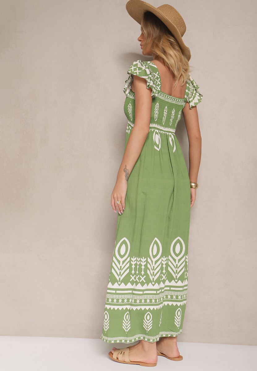 Rochie Lisaretia Verde 3