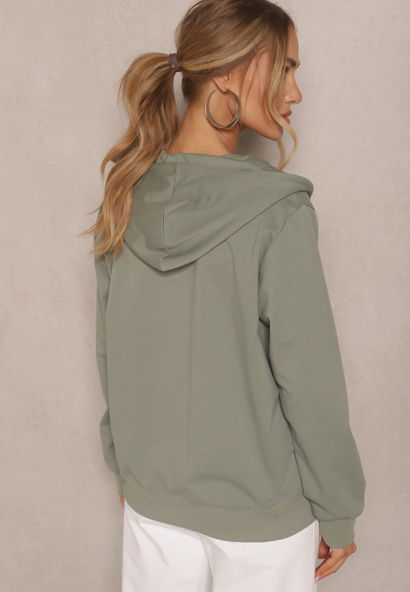 Hanorac Telidwena Verde deschis 3
