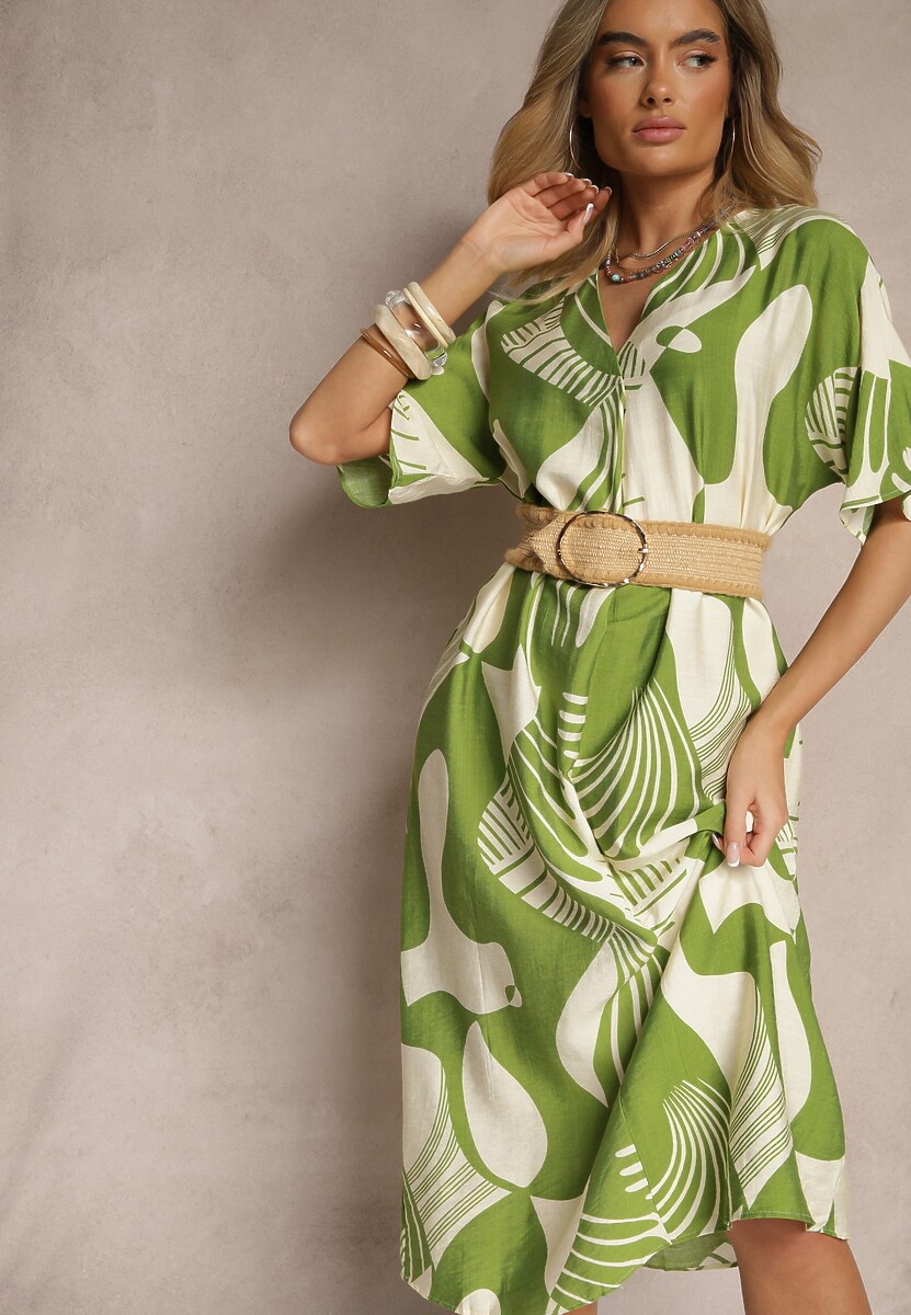 Rochie Sallinori Verde deschis 1