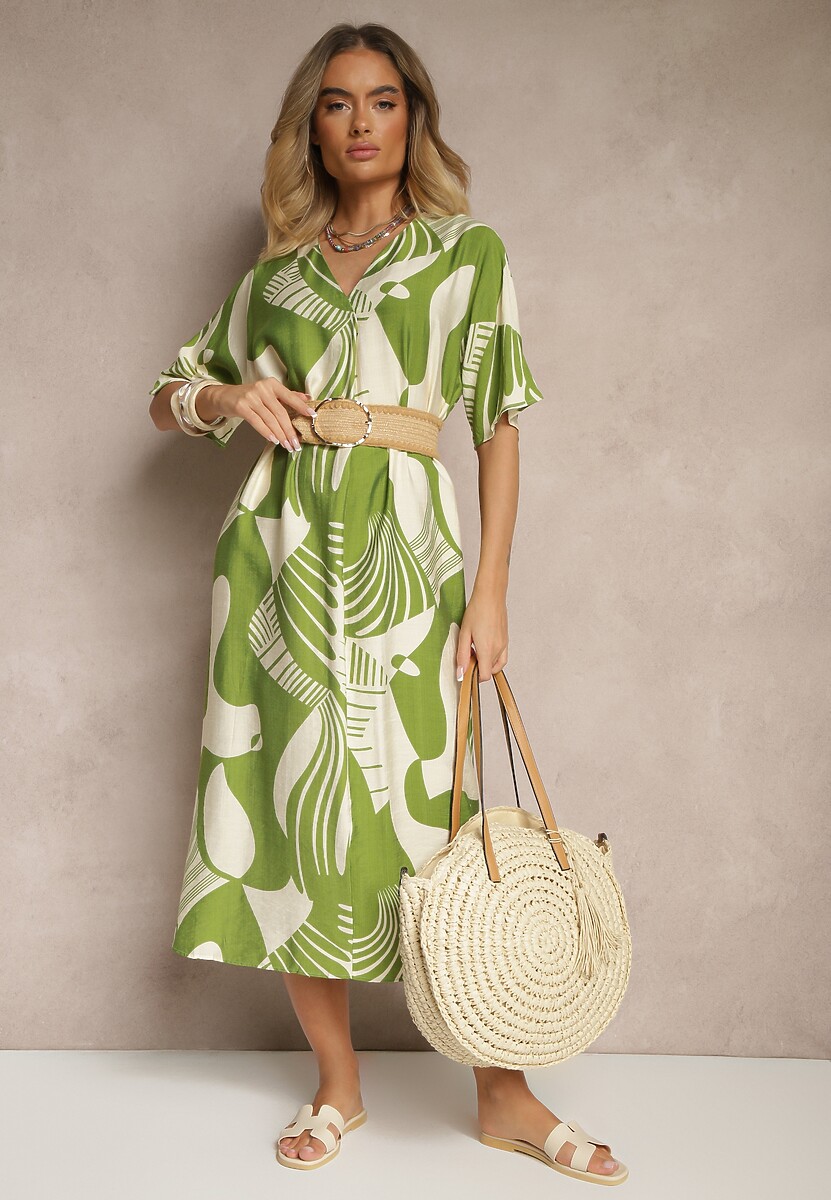 Rochie Sallinori Verde deschis 2