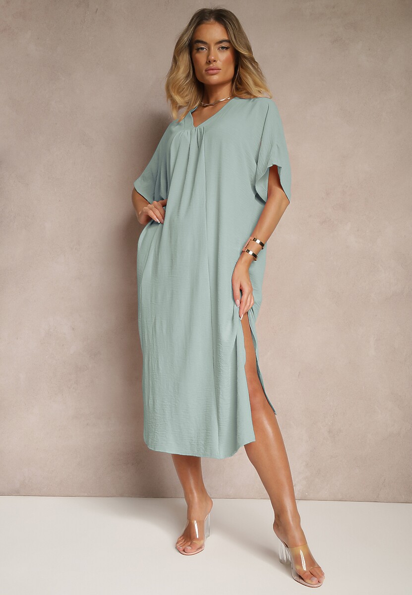 Rochie Teleriela Verde mentă 1