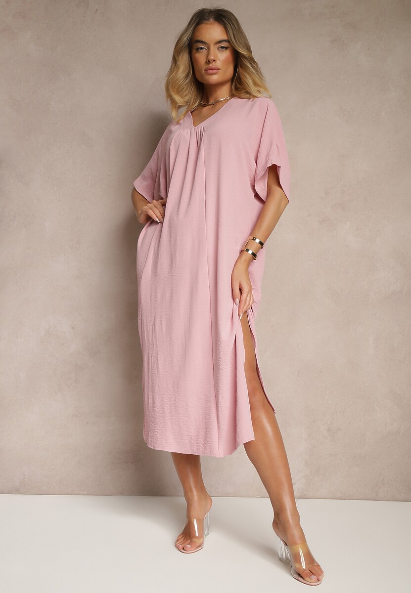 Rochie Teleriela Roz 1