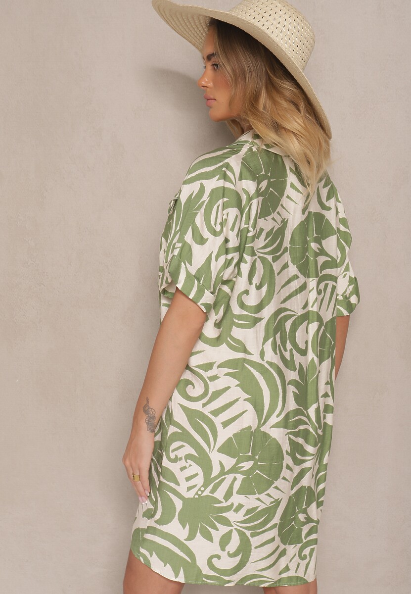 Rochie Liasenna Verde deschis 3
