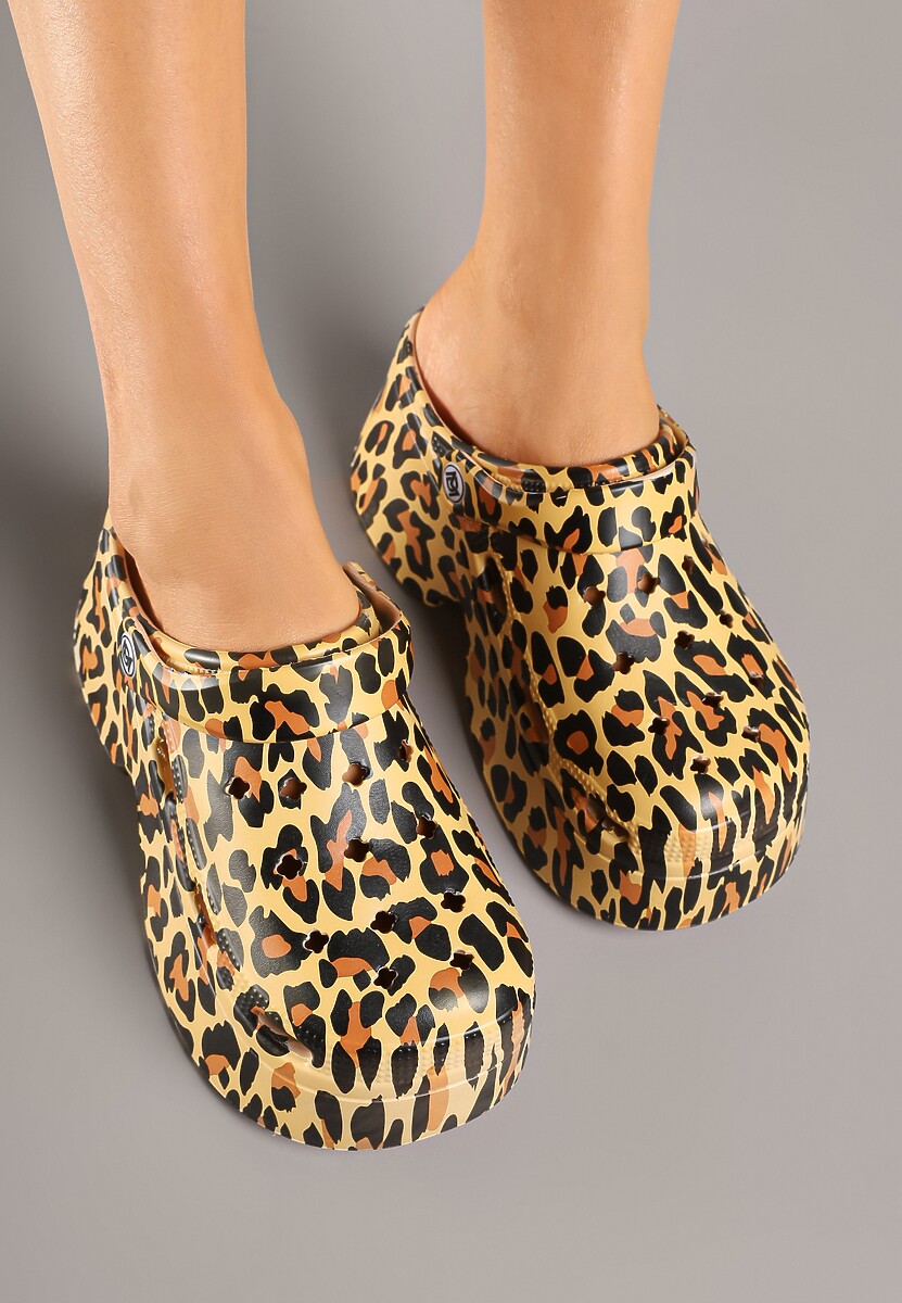 Papuci Pallisca Imprimeu leopard 3