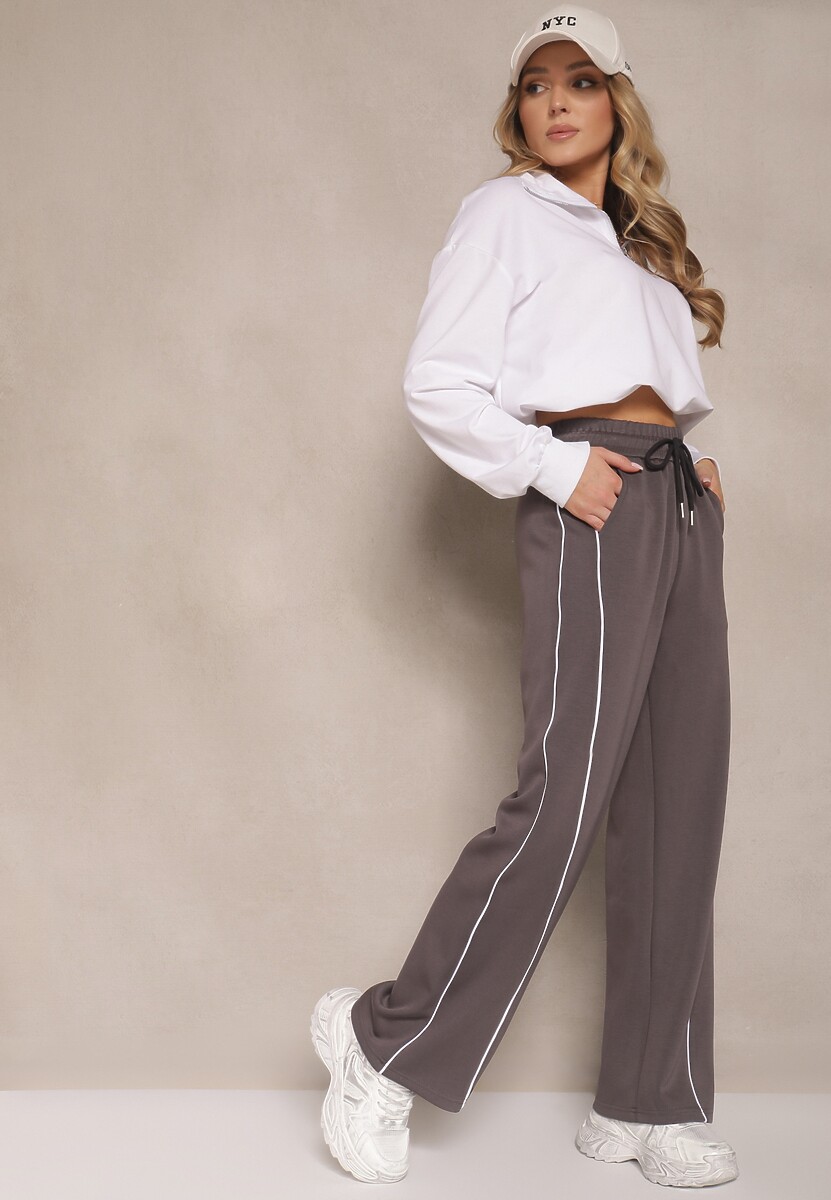 Pantaloni Salliara Gri închis 2