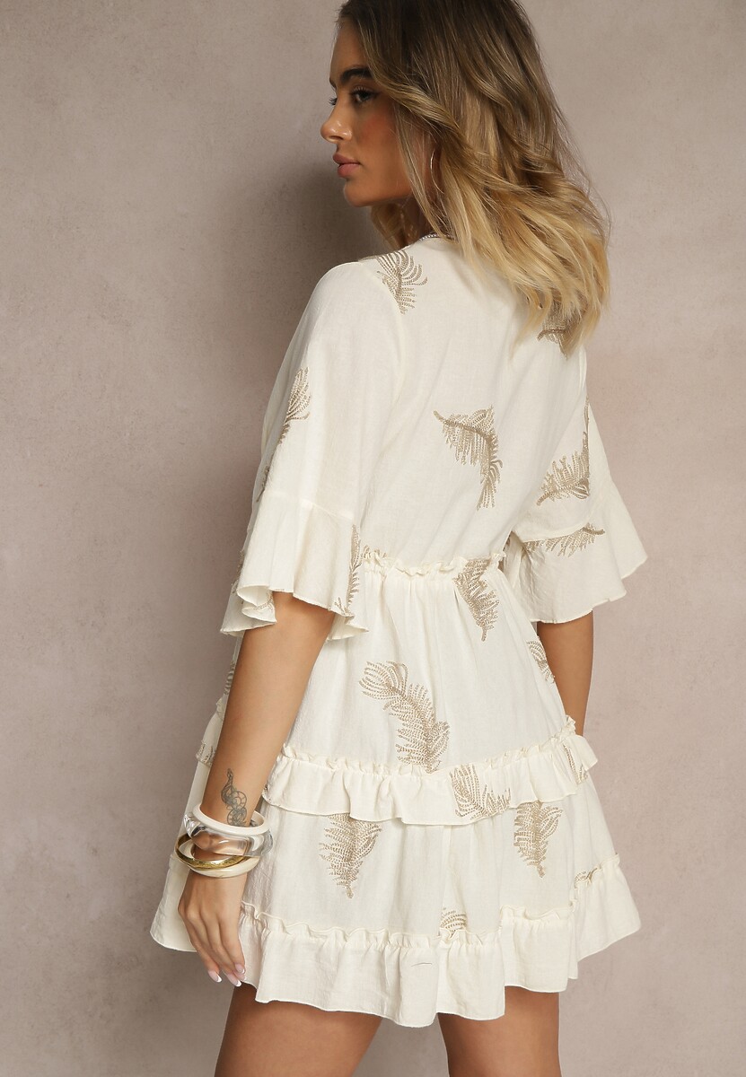 Rochie Milhira Bej 3