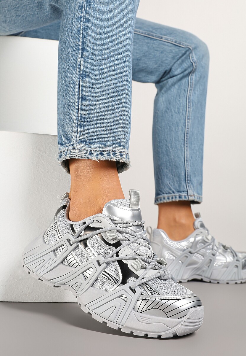Sneakers Eledisa Argintii 1