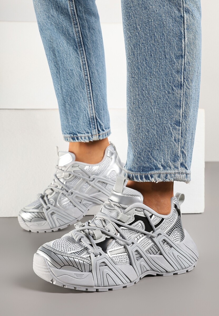 Sneakers Eledisa Argintii 2