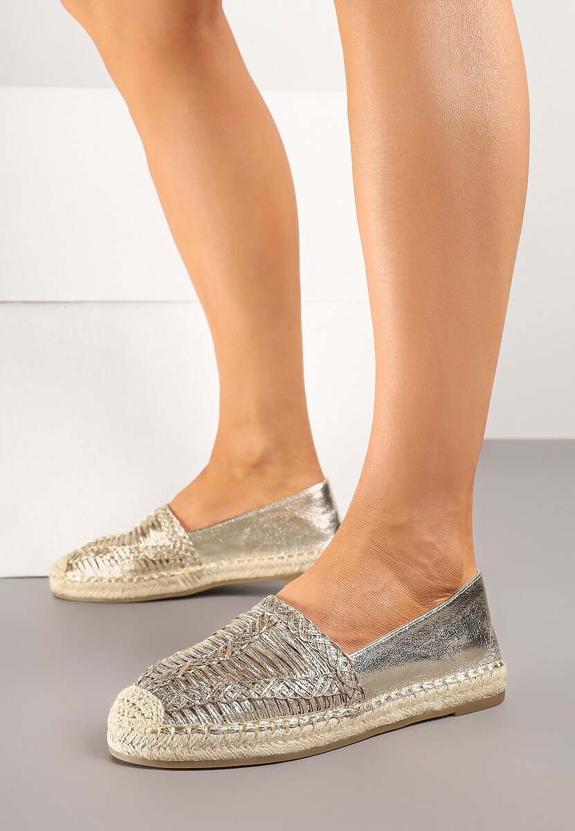 Espadrile Adisella Aurii 2