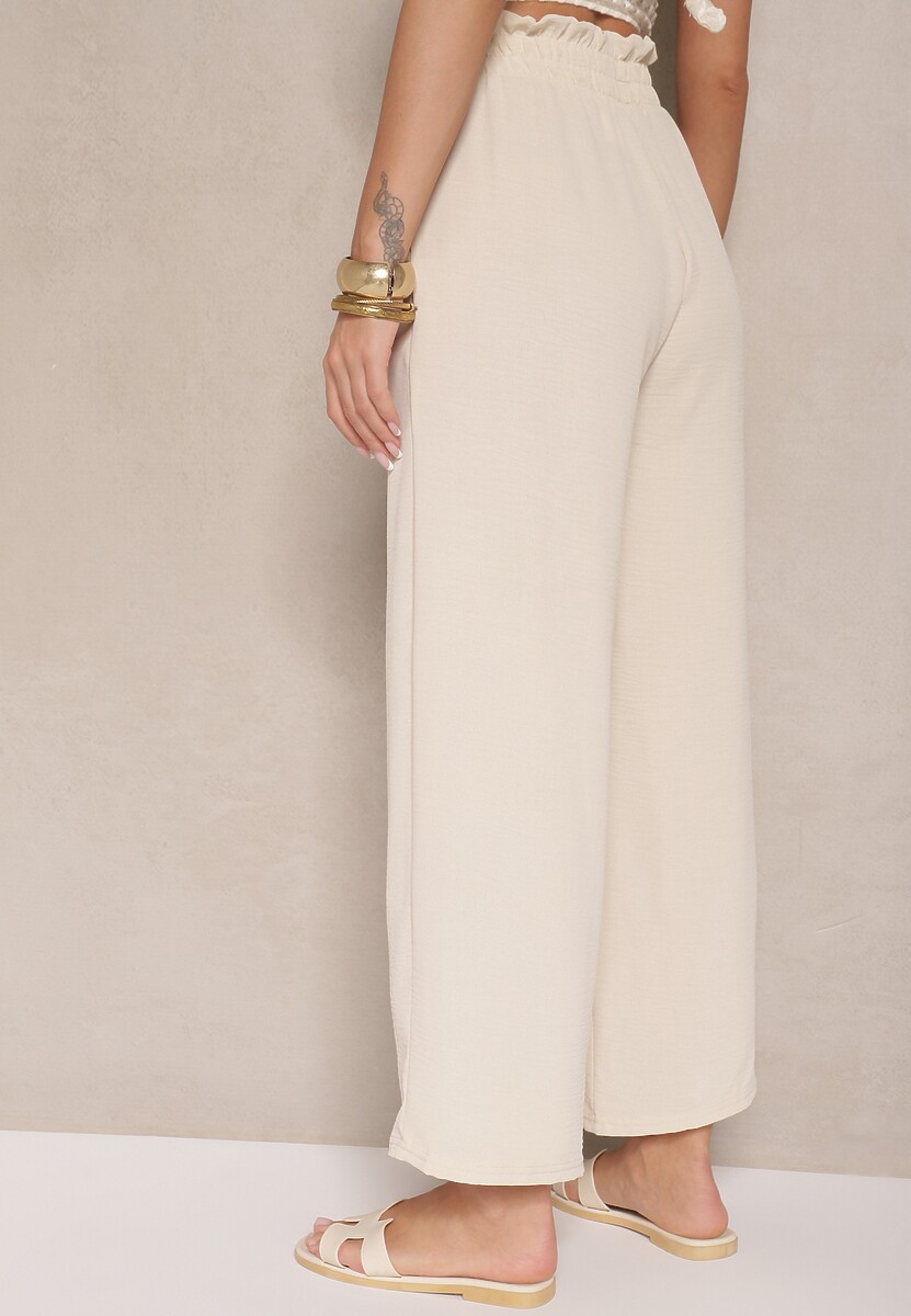 Pantaloni Ivelwia Bej 3