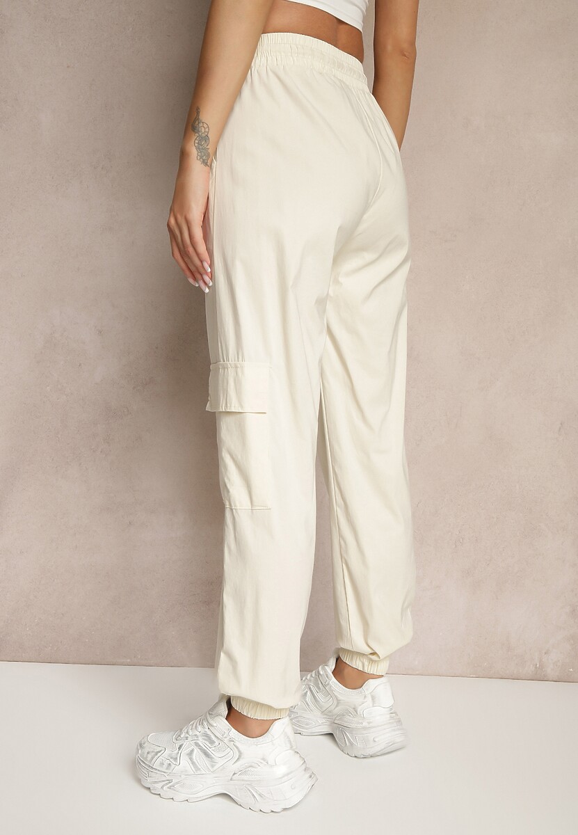 Pantaloni Arrioelle Bej deschis 3