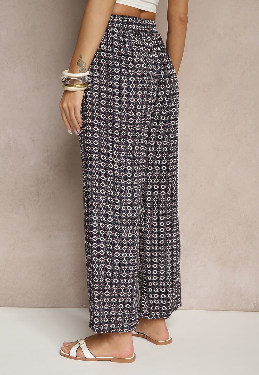 Pantaloni Farisia Bleumarin 3