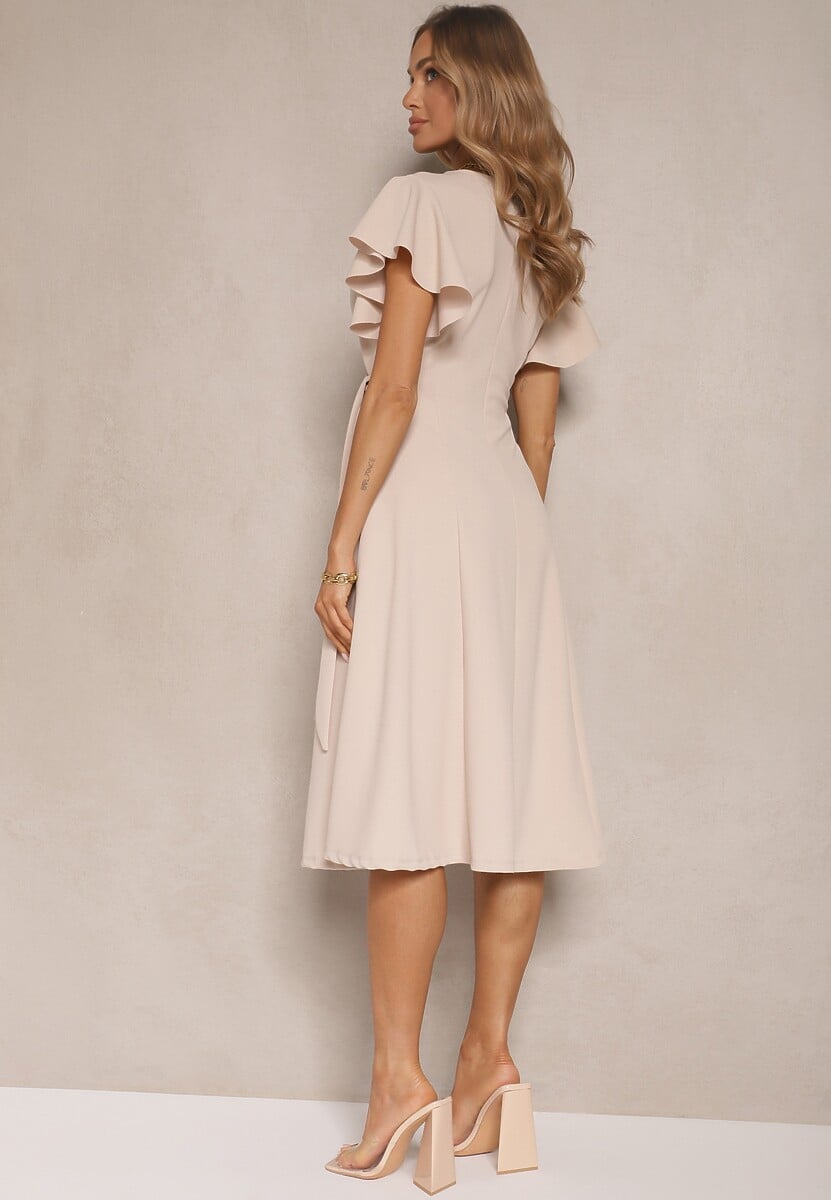 Rochie Dannola Bej 3