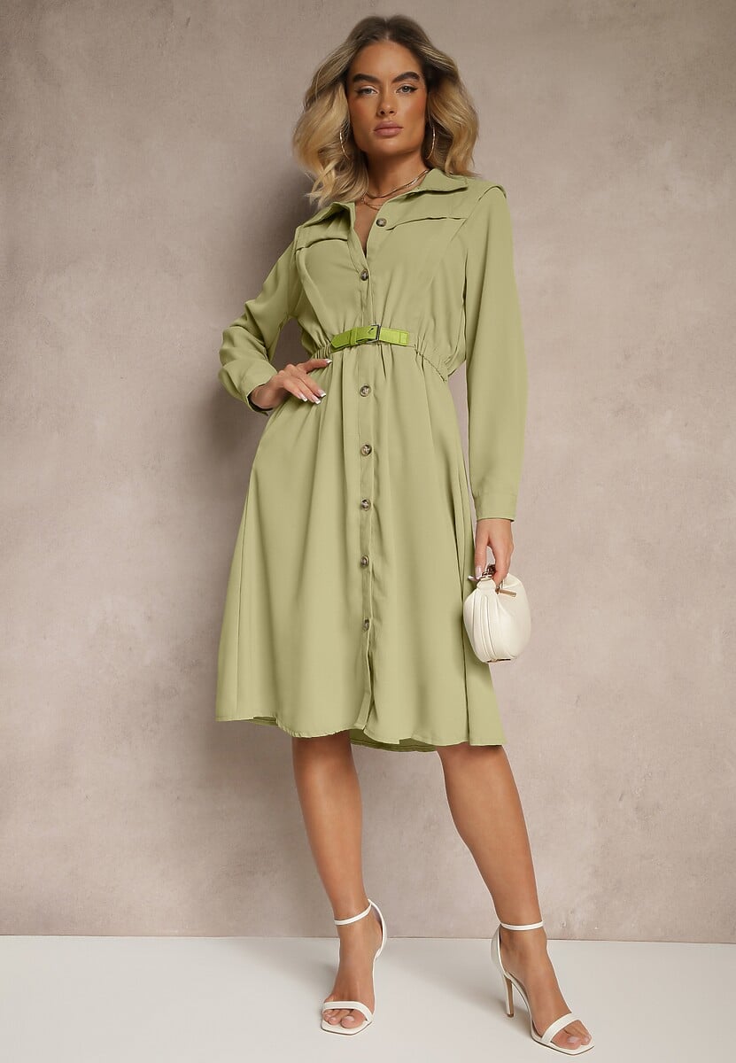 Rochie Verde închis 2
