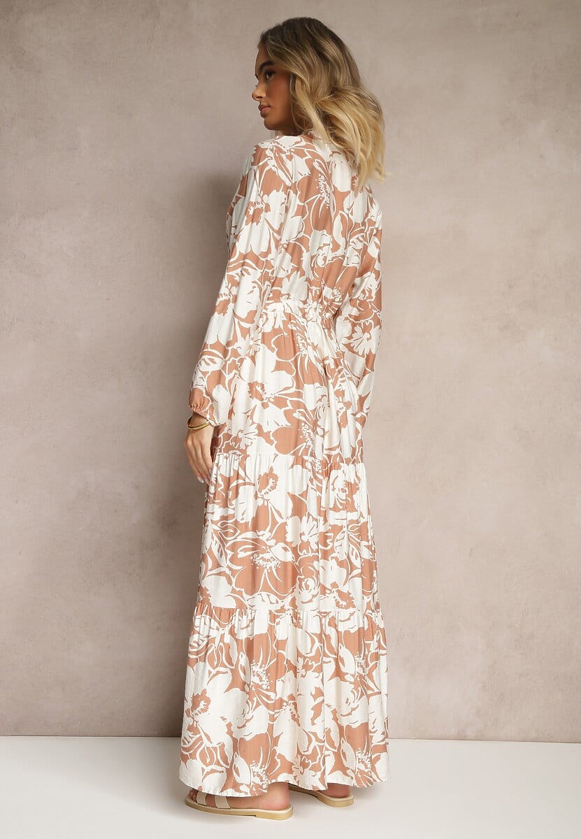 Rochie Ridavielle Bej 3