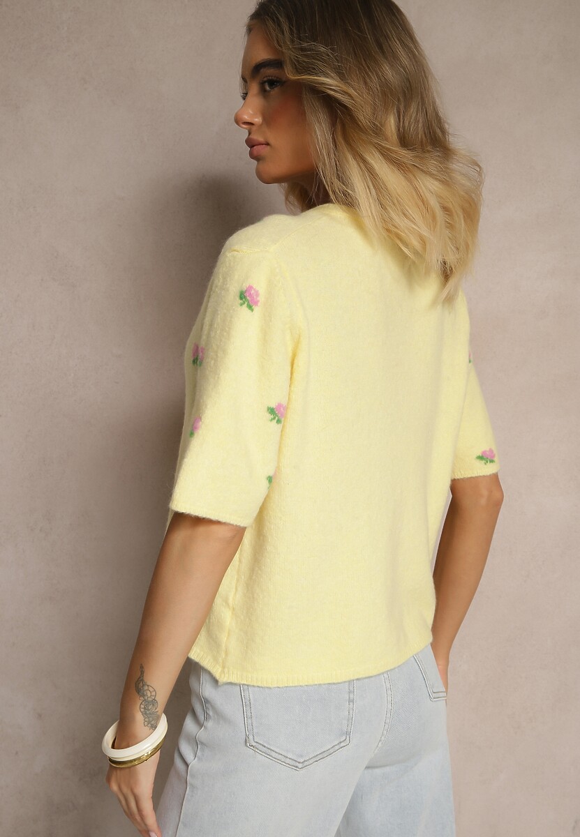 Cardigan Korivelle Galben 3