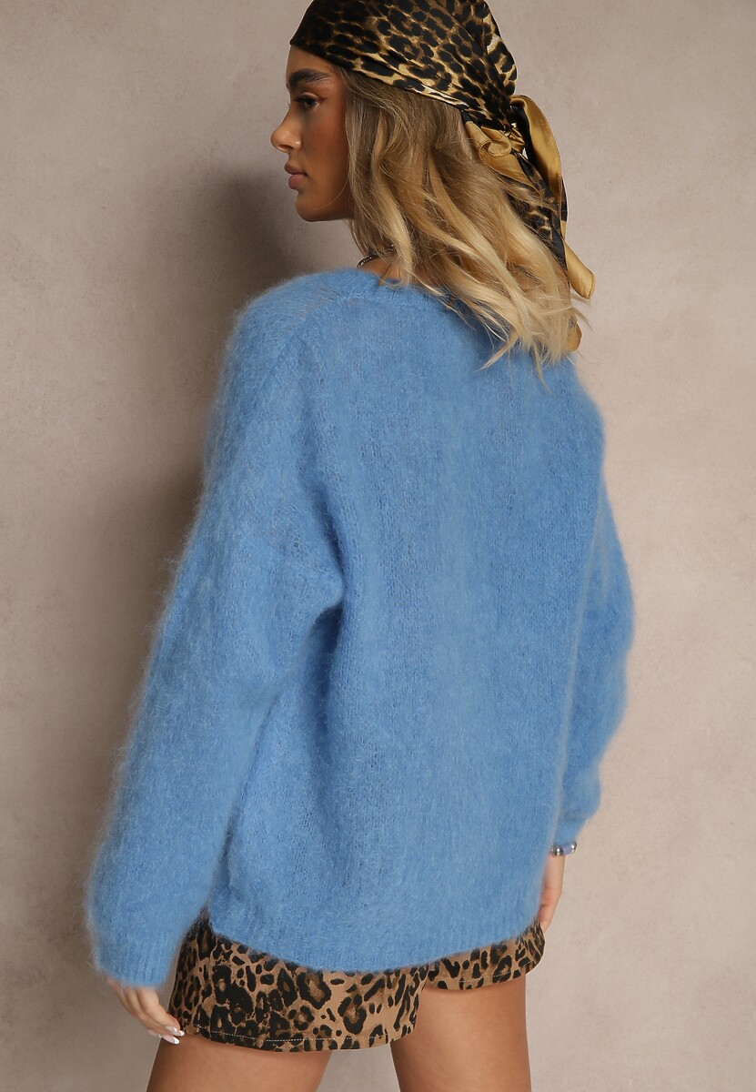 Cardigan Koriano Albastru 3
