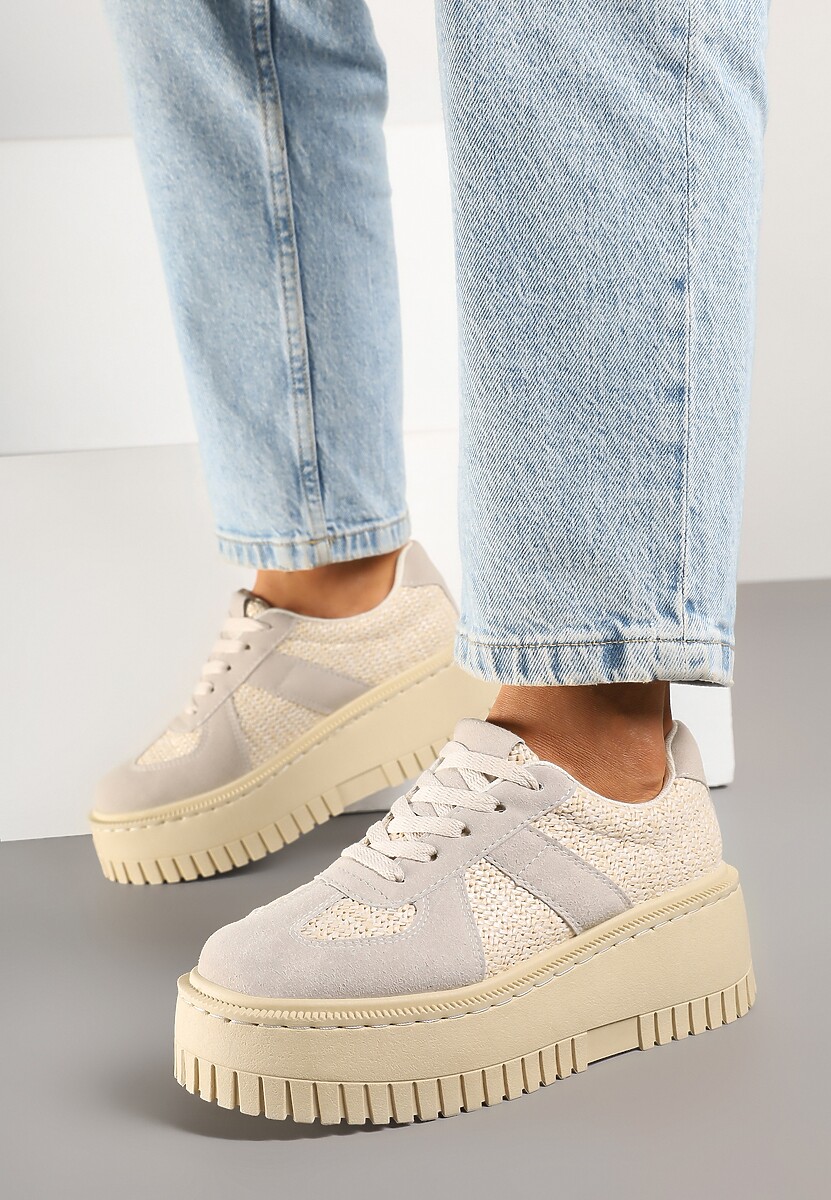 Sneakers Vivesse Bej deschis 2