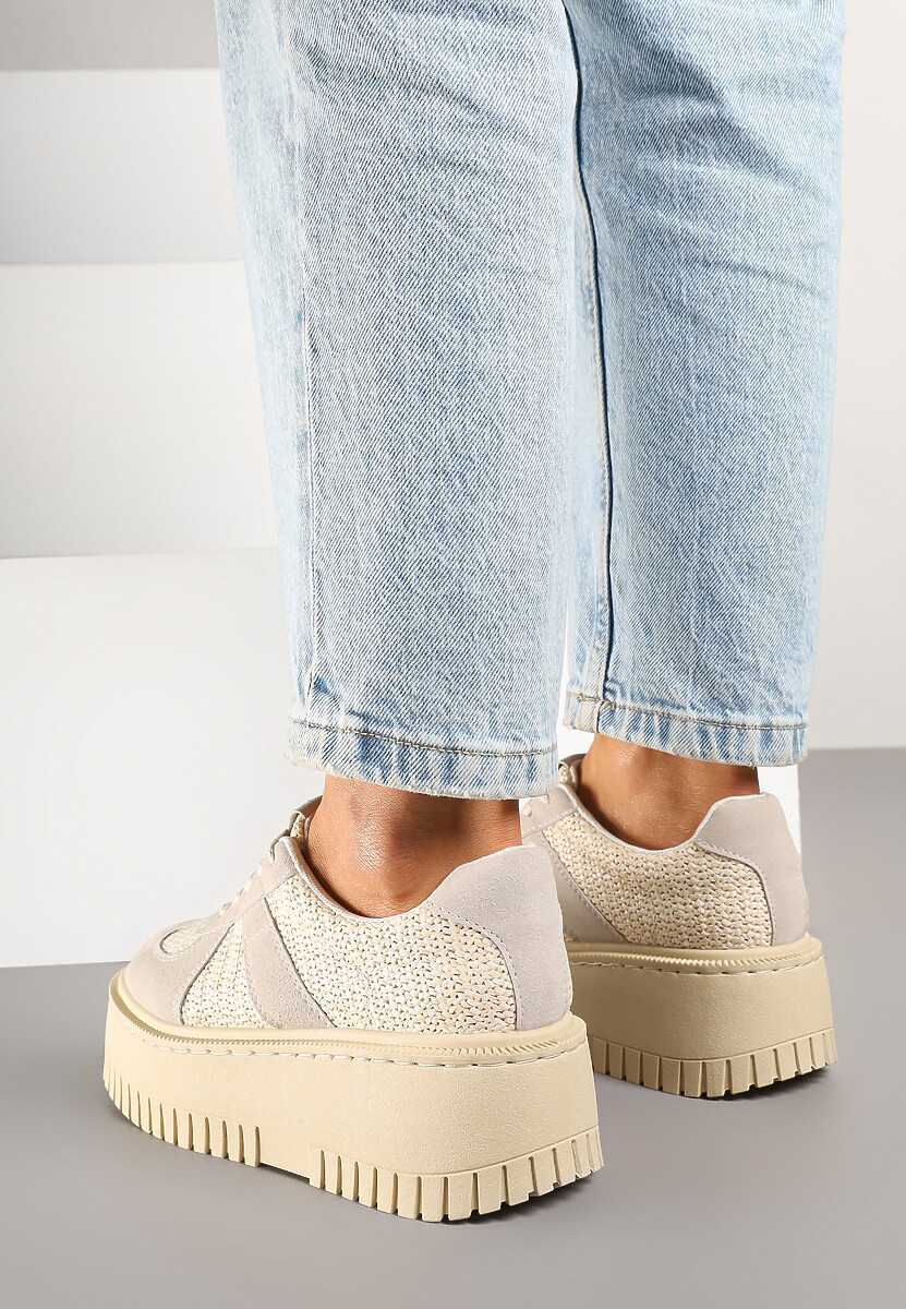 Sneakers Vivesse Bej deschis 3
