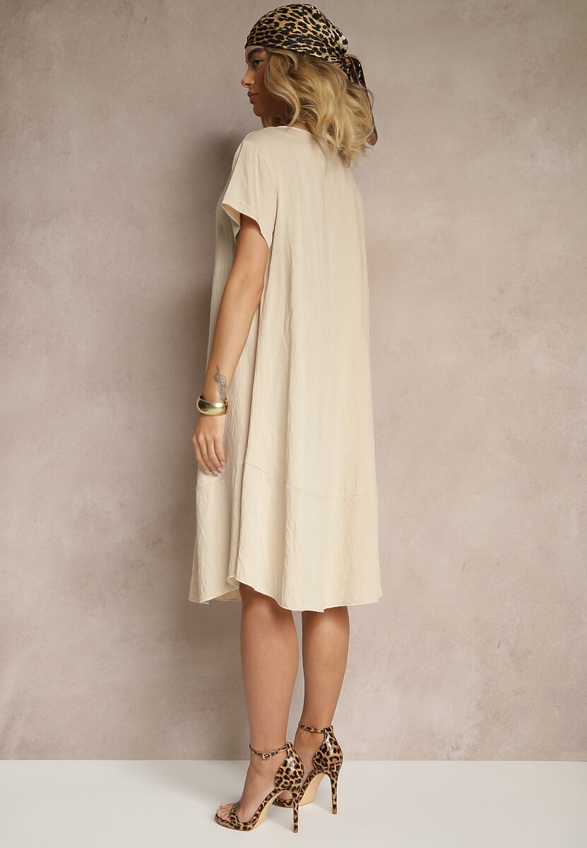 Rochie Irisena Bej 3