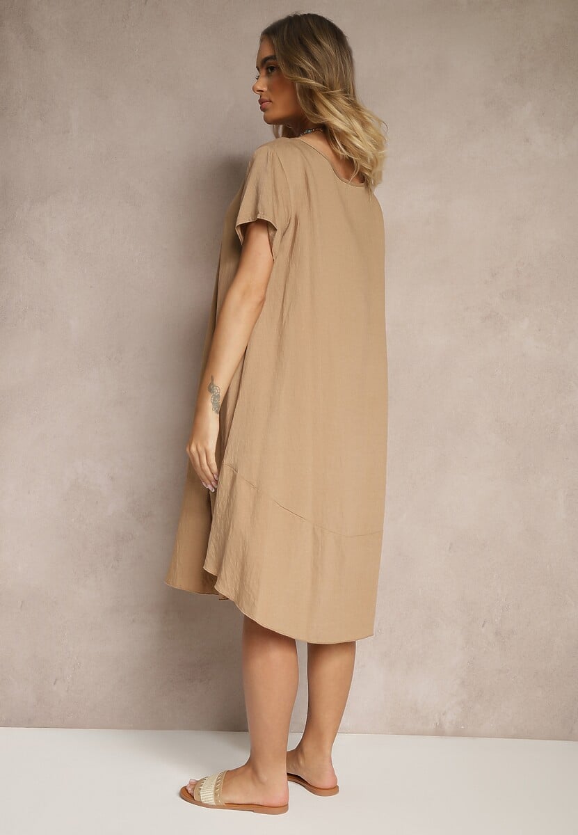 Rochie Irisena Bej închis 3