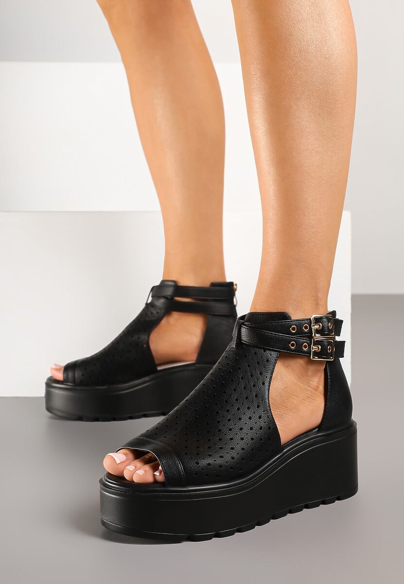 Sandale Evialina Negre 1