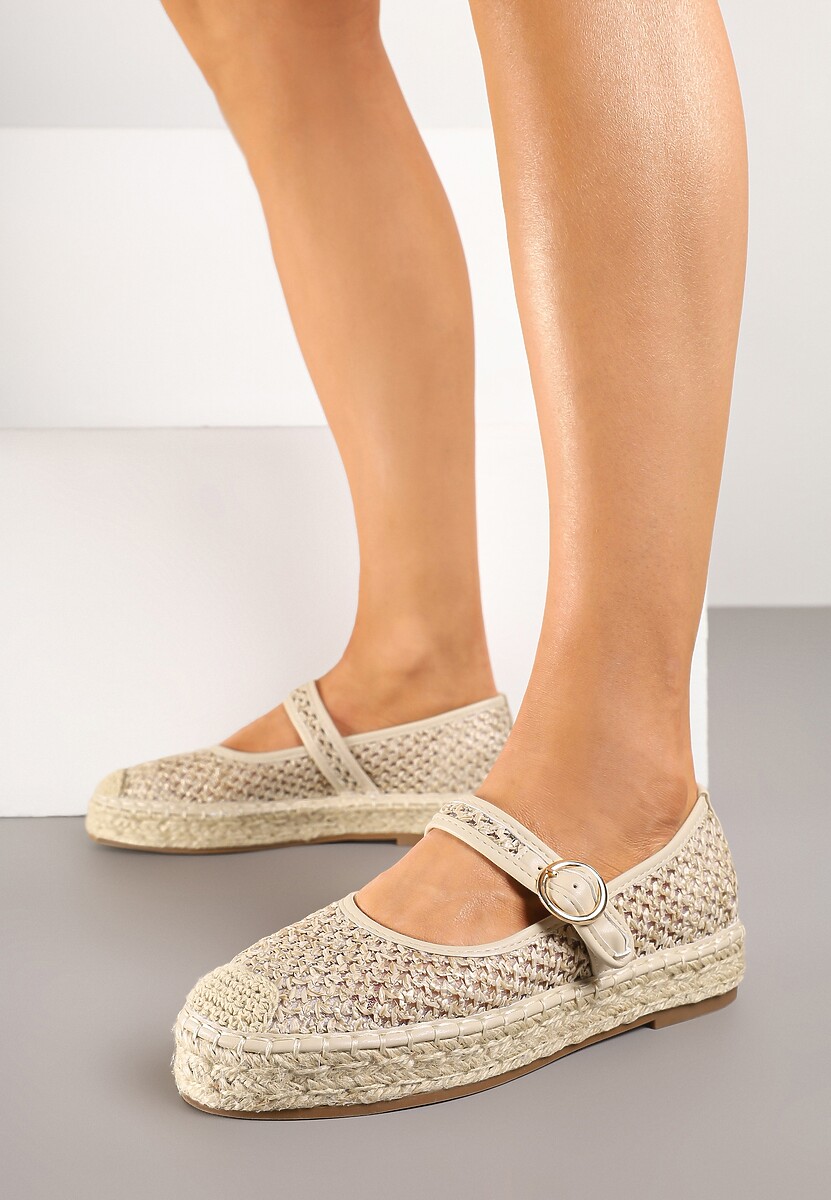Espadrile Eranwena Bej 2