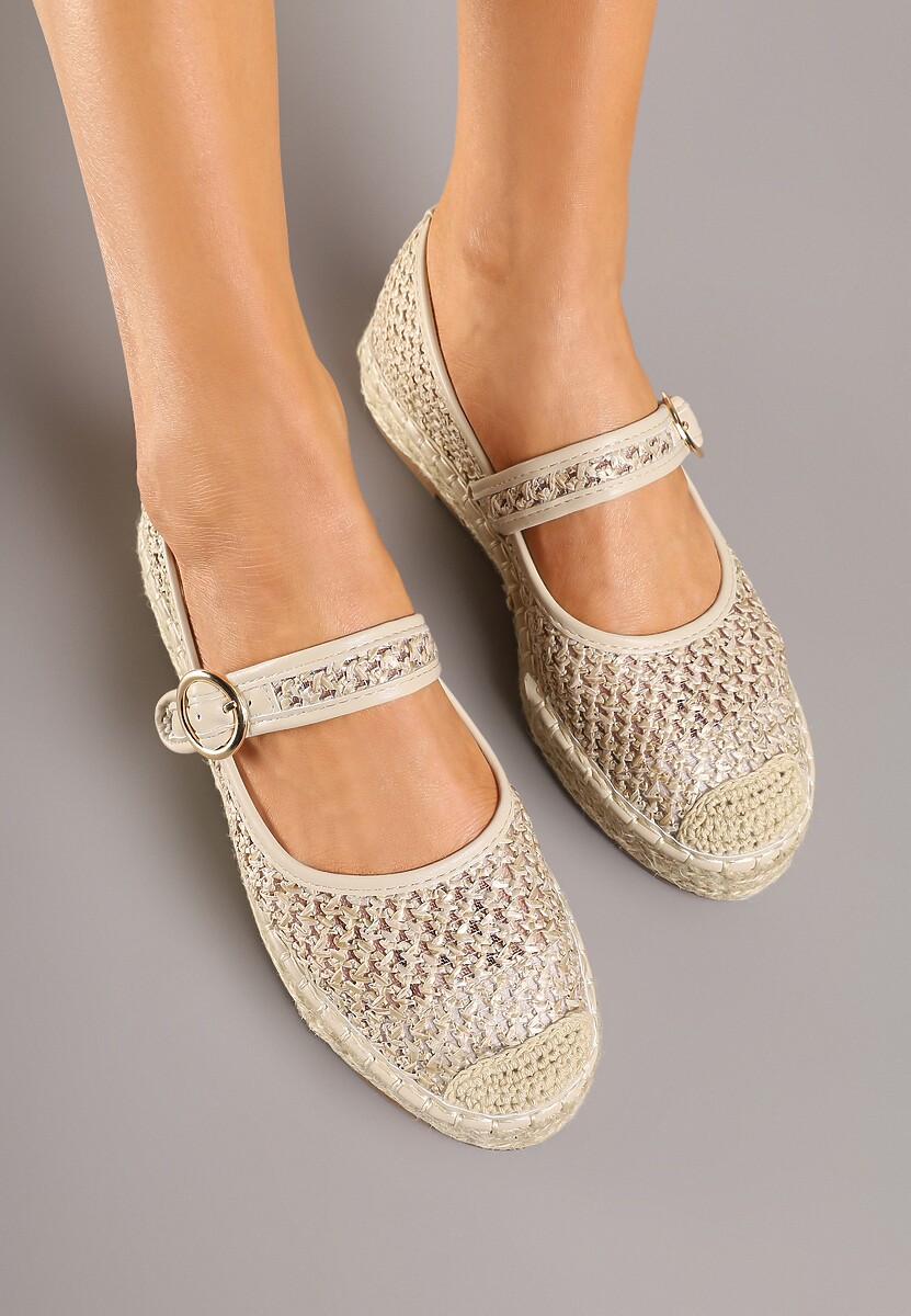 Espadrile Eranwena Bej 3