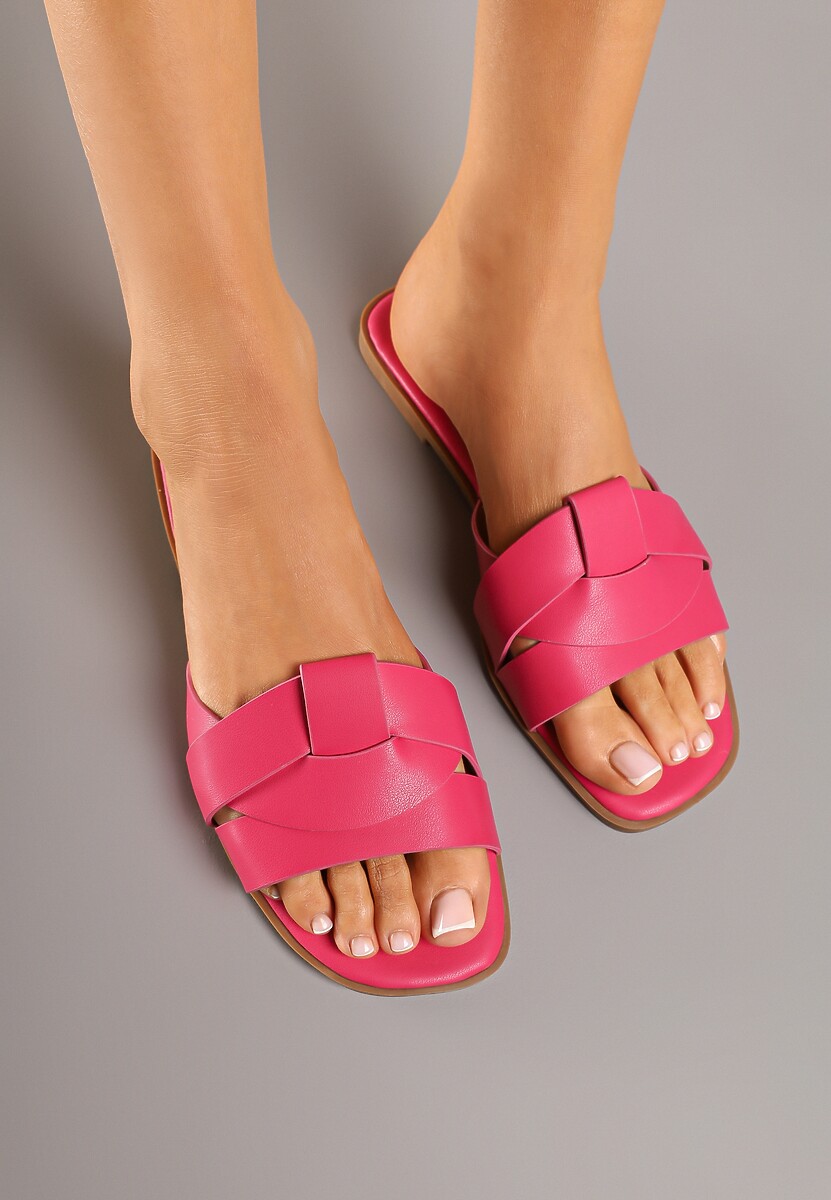 Papuci Davianne Fucsia 1