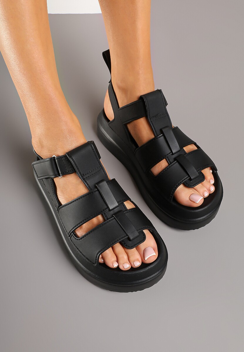 Sandale Faliniela Negre 3