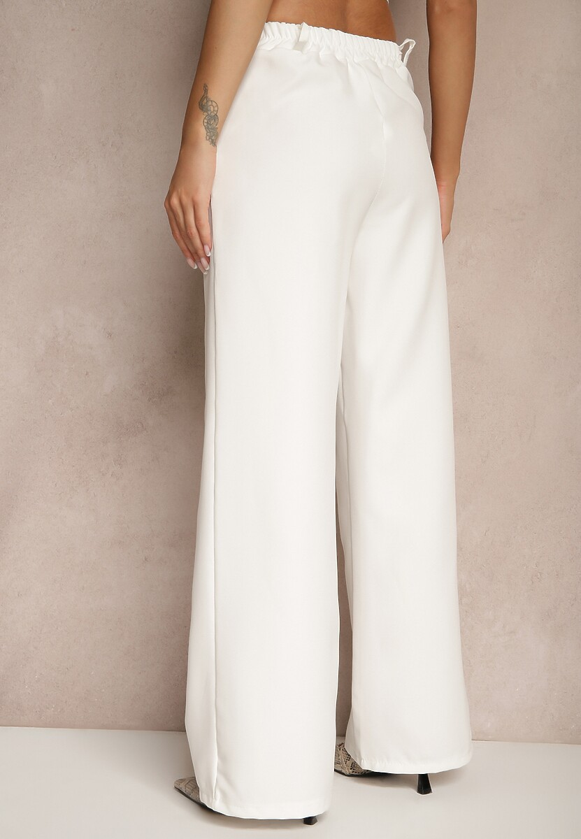 Pantaloni Viviorea Albi 3