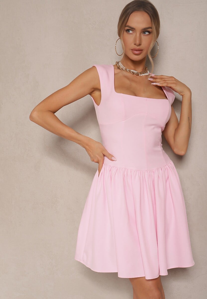 Rochie Halivira Roz 2