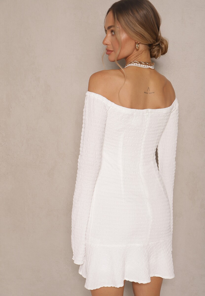 Rochie Haladoreta Albă 3