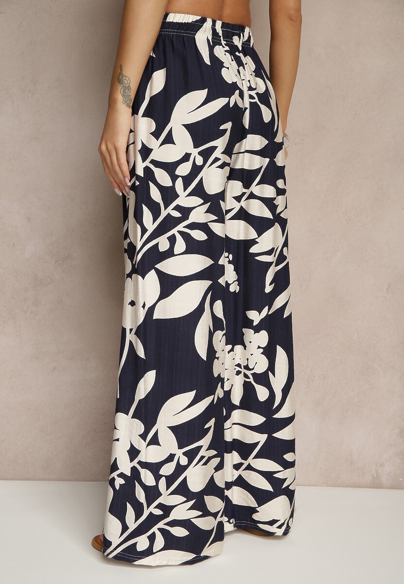 Pantaloni Elaneora Bleumarin 3