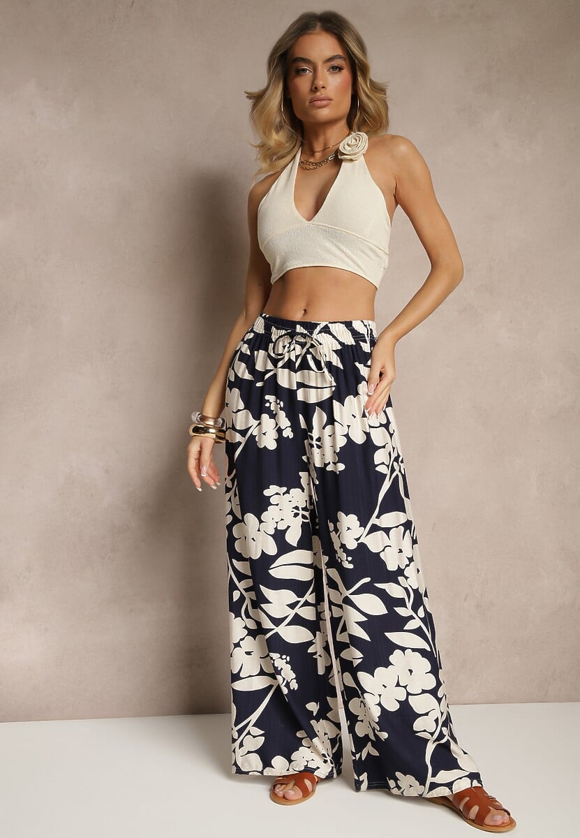 Pantaloni Elaneora Bleumarin 1