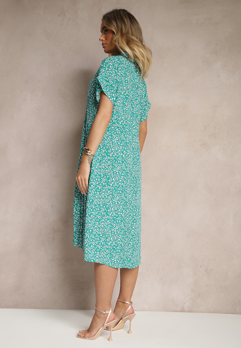 Rochie Sarilon Verde închis 3