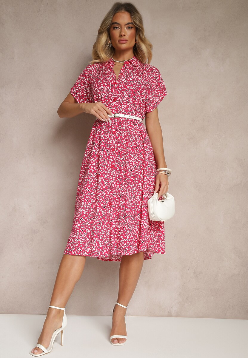 Rochie Sarilon Fucsia 2